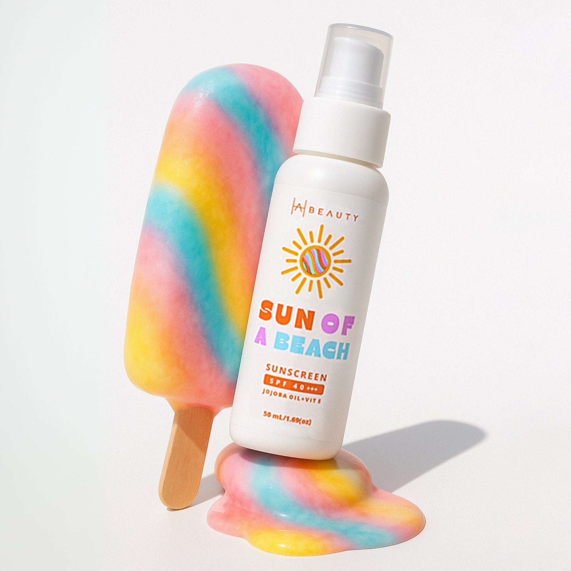 Sun of a Beach Sunscreen SPF 40+++. - Hira Ali